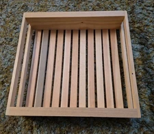 Wooden Pallet Crate Unfinished Wood Trays Storage  12 X 12