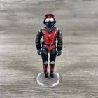 Vintage G.I. Joe ARAH 1986 Strato-Viper Figure Night Raven Original Excellent