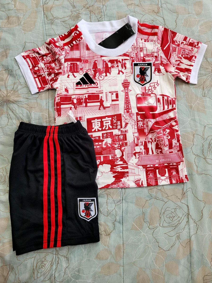 日本红色国家队足球迷服装与纪念品| eBay