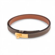 Herm s Kelly18 K stamp: 2025 Belt Veau Epsom Etoop x Gold