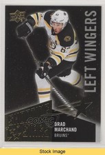 2018 Upper Deck Shooting Stars Left Wingers Black Brad Marchand #SSL-6 READ kr0