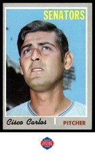 1970 Topps #487 Cisco Carlos