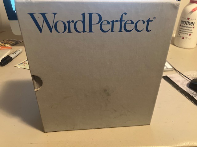 Wordperfect Corporation - Word Perfect version 5.1 Software with 3.5 ...
