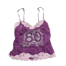 Y2K Victoria's Secret Pink Silk Lace Cami