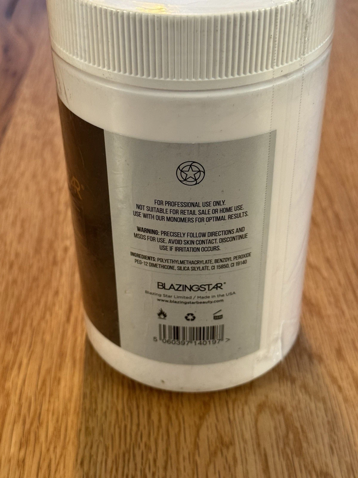 Blazingstar Acrylic Nail Sculpting Powder Natural Pink 650g 23oz - Brand New 3