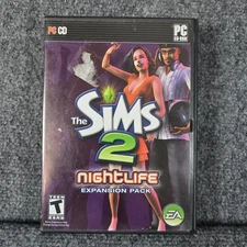 The Sims 2 Nightlife Expansion Pack PC CD-ROM Video Game