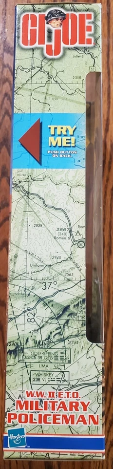 !De colección G.I. Joe Segunda Guerra Mundial E.T.O. Figura de acción parlante policía militar de 12 pulgadas. Foto 4 de 4