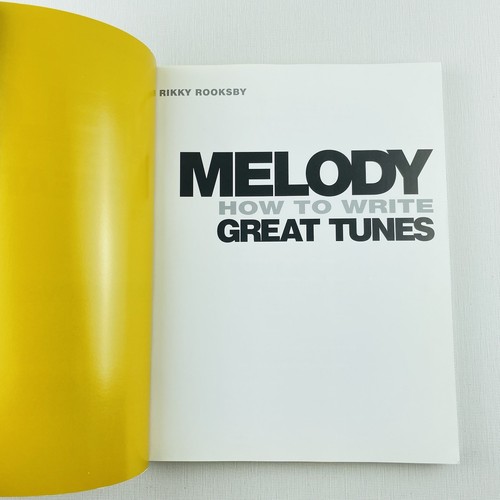 Melody: How to Write Great Tunes by Rikky Rooksby Sheet Music Book Includes CD - Picture 9 of 14