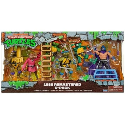 Teenage Mutant Ninja Turtles 1988 Remastered. Playmates. - Imagen 1 de 4