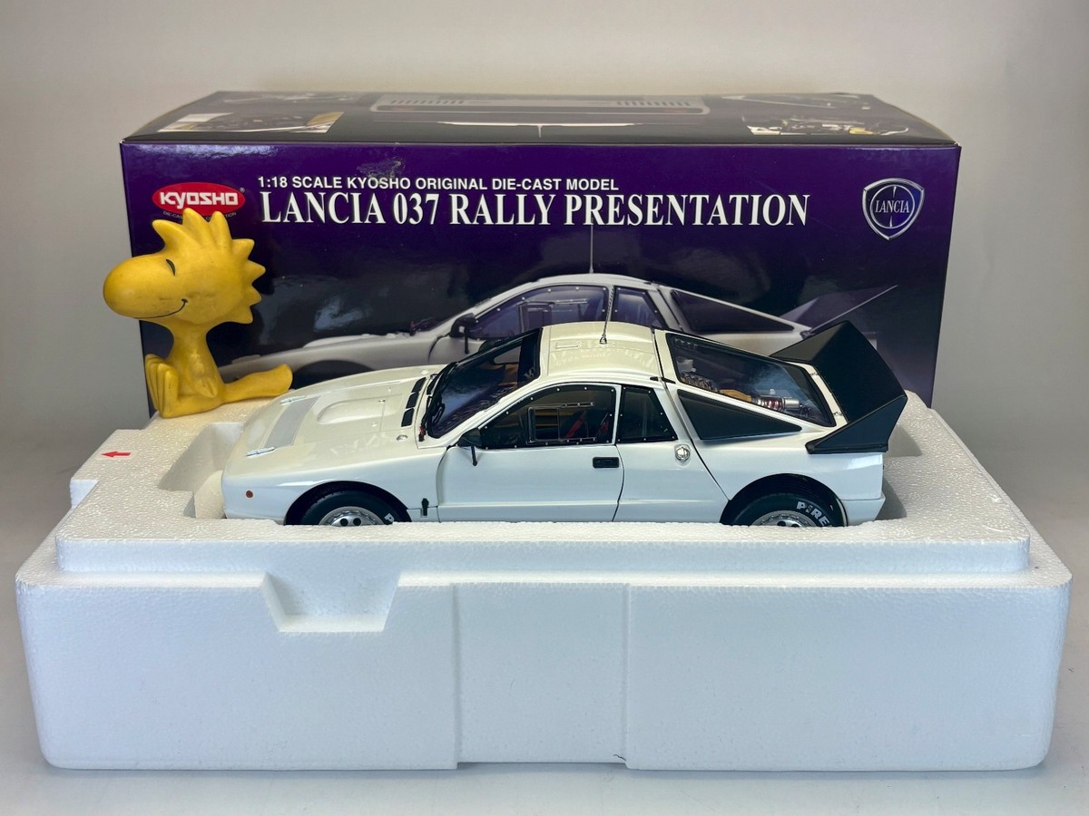 LANCIA 037 Presentation Ltd Edition 1200 White Kyosho 08304w 1 18