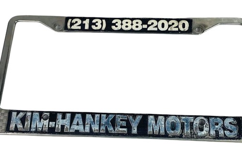 KIM-HANKEY MOTORS Rivenditore Accessori Auto Metallo Portatarga Telaio - Foto 4 di 8