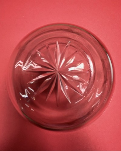 Antique Tiffin Glass Company Virginia # 14184 Crystal Finger Bowl Set of 2 Rare - Foto 7 di 10