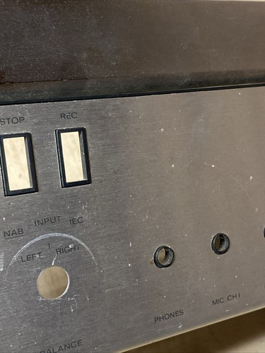Revox A77? Panel frontal de grabadora de cinta con solapa - REV 32 - Imagen 6 de 10