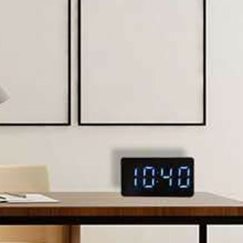 1*Small Digital Bedside LED Alarm Clocks Time Temperature Clock Kit Deckor - Picture 17 of 31