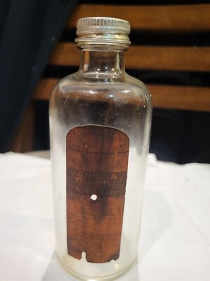 Vintage CPC 8oz. Bottle Vanilla Tonka & Vanillin Extract Flavoring.