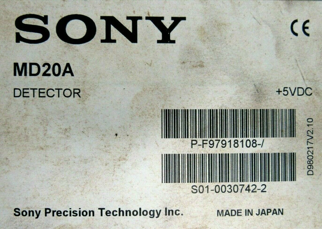 5997 Sony Position Detection Module MD20A for sale online