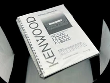 Kenwood TS-2000 TS-B2000 TS-2000X Instructions Manual Guide Coil Bound