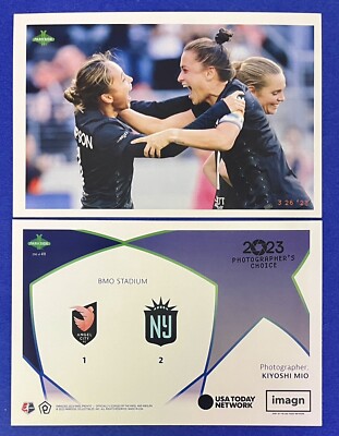 Alyssa Thompson 2023 Parkside NWSL Pronto PHOTOGRAPHERS CHOICE 4x6 /411 ANGEL