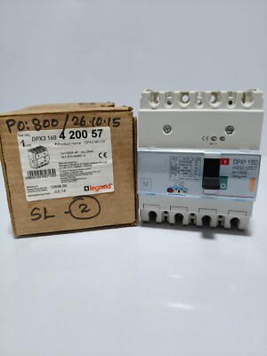Legrand dpx3160amp 4pole 25ka circuit breaker 160a free fast