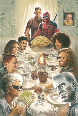 DEADPOOL 2 POSTER WADE WILSON RYAN RAYNOLDS MORENA BACCARIN JOSH BROLIN