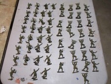 MARX Toys 1/32nd scale reissue WWII Russian Infantry figure lot