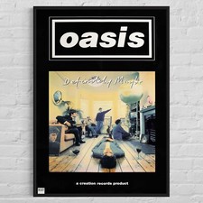 OASIS 'Definitely Maybe' 1994 Creation Records Promotional Poster, 23½"x36"