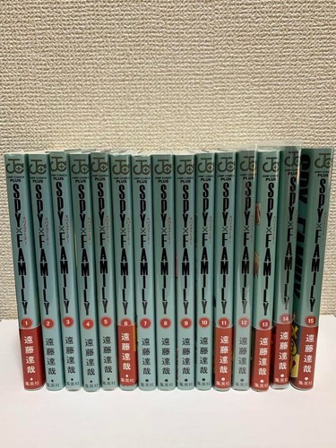 SPY × FAMILY Vol.1-15 Latest Full set Japanese Language Manga Comics - Picture 3 of 3