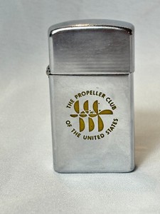 1962 Zippo Vietnam Era Lighter Propeller Club Of The United States Baltimore MD
