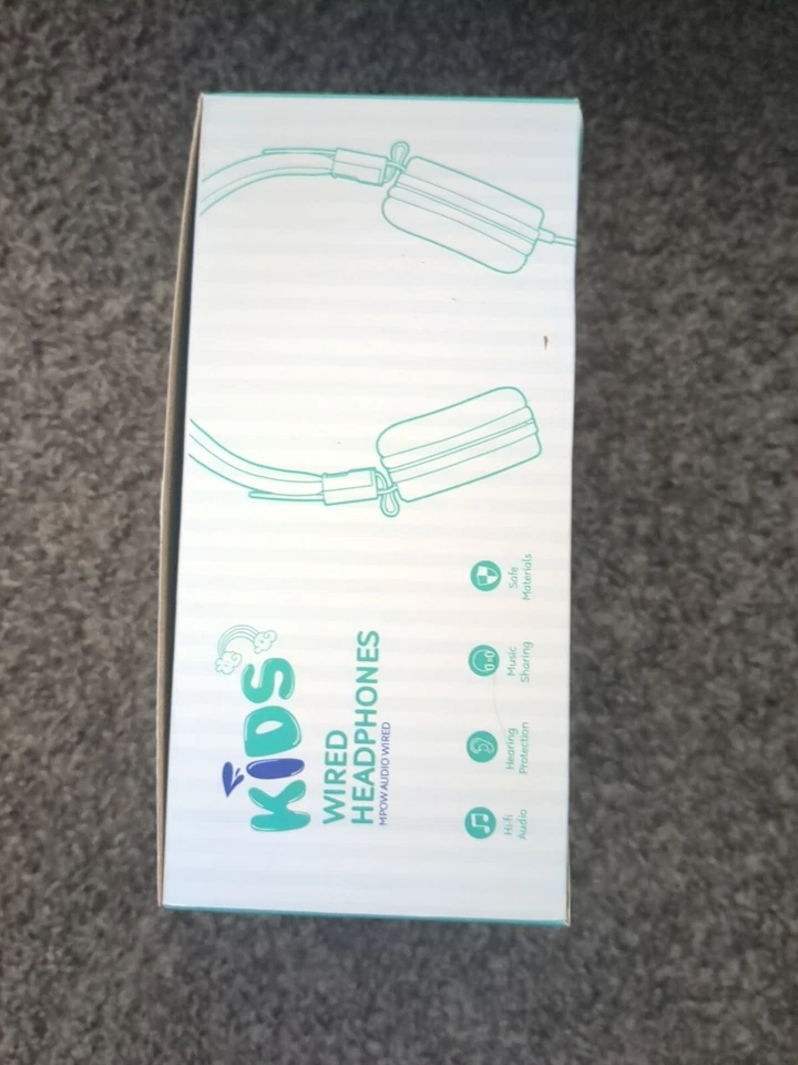 Auriculares con cable seguros para niños Mpow para adolescentes niños niñas Foto 2 de 4