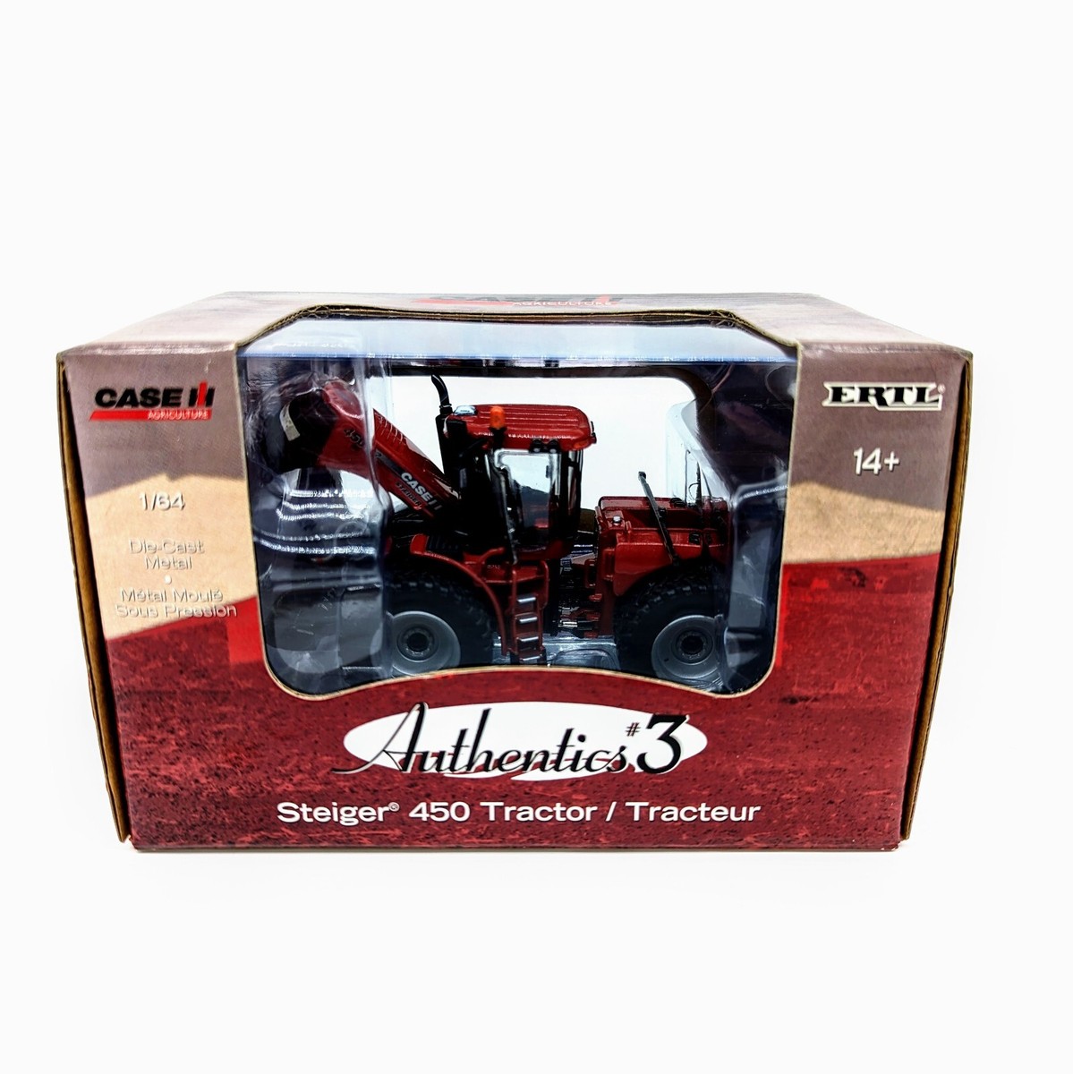 Case IH Steiger 450 Tractor Authentics #3 Ertl 64 for sale