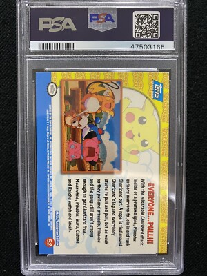 1999 Topps Pokemon Movie Edition EveryonePull!!! Foil #52 PSA 9