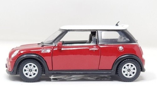 New 5" Kinsmart Mini Cooper S Diecast Model Toy Car 1:28 Red - Picture 21 of 44