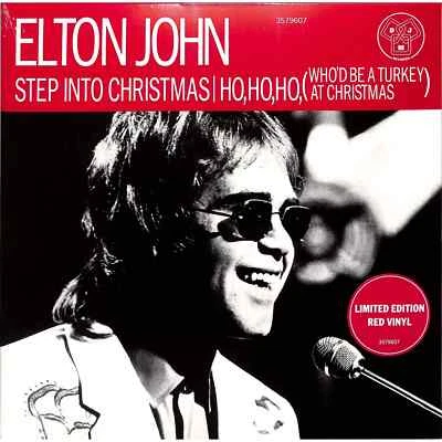 Elton John / STEP INTO CHRISTMAS (LTD.V10) Red Coloured 10 Inch / Mercury / 357 - Bild 1 von 2