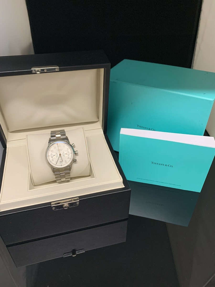 Tiffany & Co. CT60 White Soleil Men's Watch | eBay