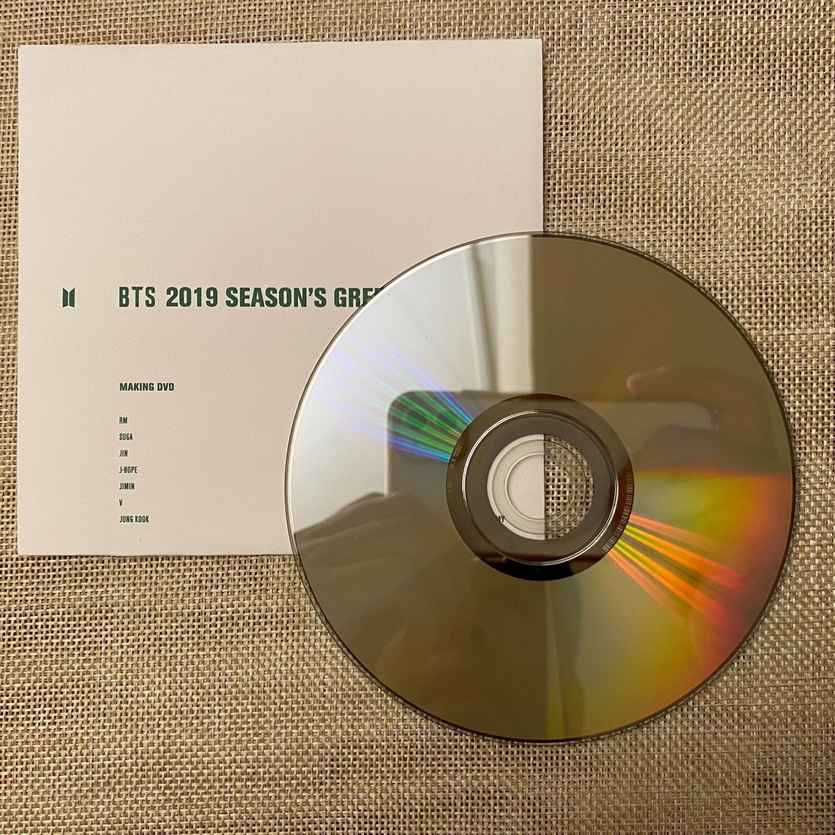 BTS DVD [ 2019 Season's Greetings ] Official Making DVD