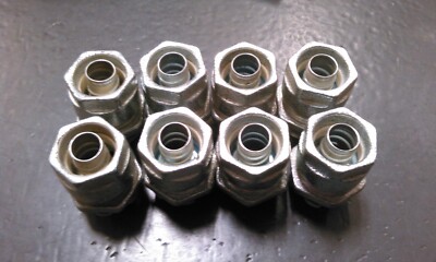 GEDNEY 4Q38; 3/8'' LIQUID TIGHT FITTINGS; LOT OF 8