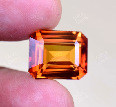 Natural SUNRISE Padparadscha Sapphire 15.70 Ct Certified Attractive Gemstone
