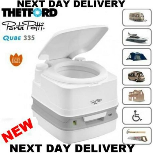 NEW THETFORD PORTA POTTI 335 QUBE PORTABLE LOW CHEMICAL POTTY LOO TOILET 8710315001143 eBay