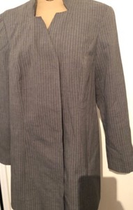 gray pant suits plus size