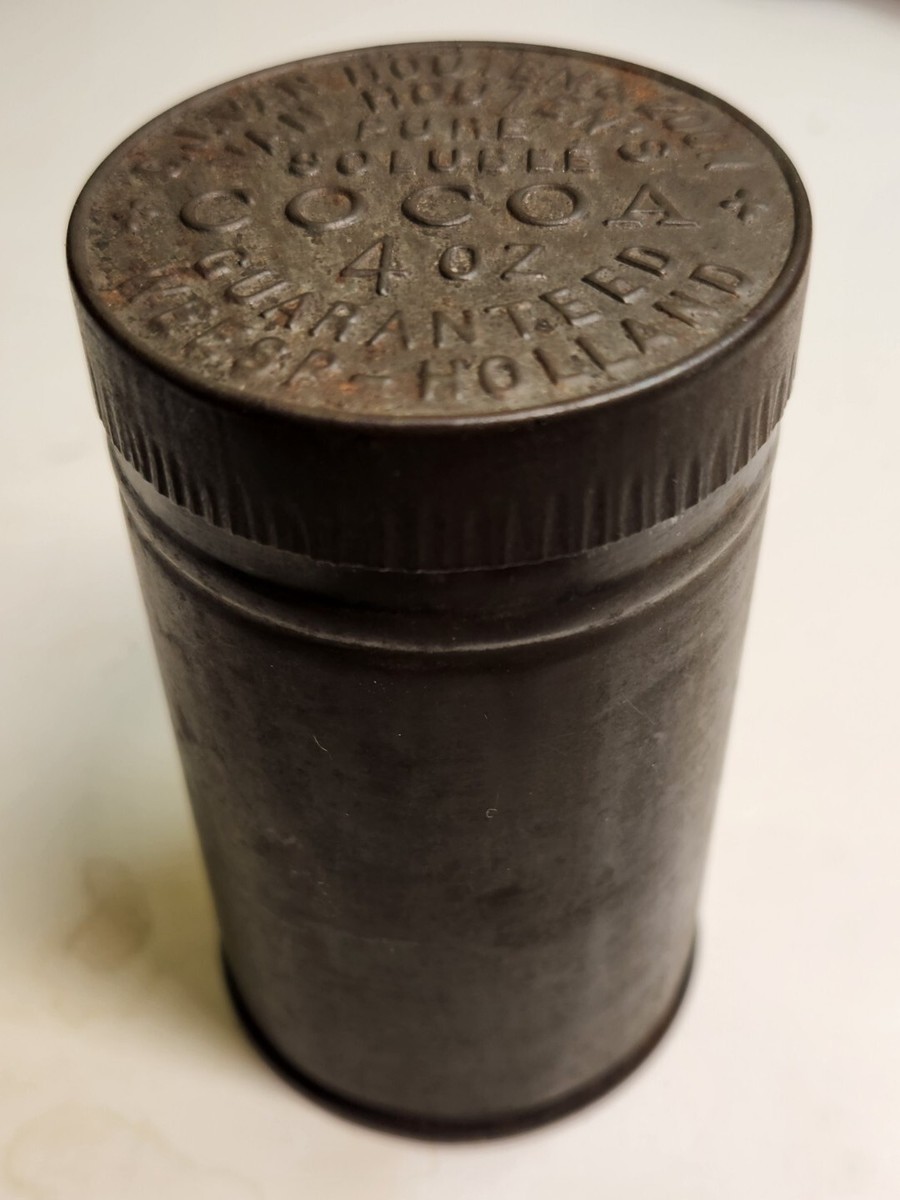 Van Houten Pure Cocoa 400g×3缶 VAN HOUTEN & ZOON COCOA TIN CAN PURE SOLUBLE 4oz WEESP