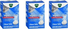 Vicks VapoShower Soothing Vapors Tablets 3ct 3 Pack 
