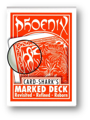 Phoenix Marked Deck - Red Marked Cards Poker Playing Cards