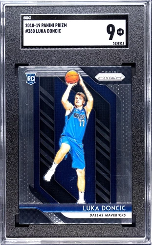 2018-19 Panini Prizm #280 Luka Doncic RC Rookie SGC 9 MINT