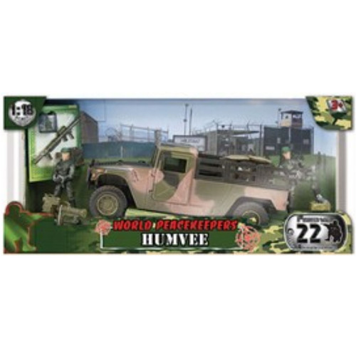 World Peacekeepers Assorted Military Humvee Army Toy with figures One Supplied  - Picture 6 of 6
