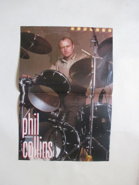 Phil Collins clippings POSTER Germany Genesis
