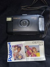 Vintage Polaroid Captiva SLR Auto Focus Instant Film Land Camera Great Condition