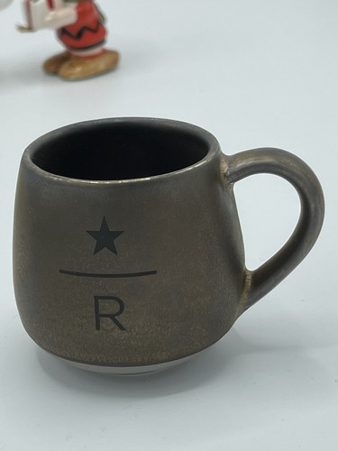 Starbucks Mug Demi Bronze 89ml Demitasse Cup Tokyo Nakameguro Japan Limited R - Picture 6 of 11