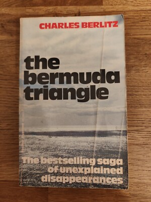 BOOK - Vintage Charles Berlitz Paperback The Bermuda Triangle Non-Fiction 