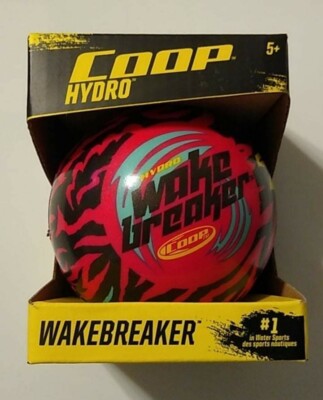 COOP Hydro Wake Breaker 3.5'' Ball for Pool or Beach Bounces on Water Pink/Black