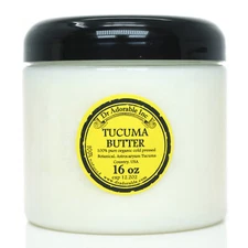 Tucuma Butter Refined Organic 100% Pure  2oz 4 oz  up to 12 Lb Free Shipping!!!
